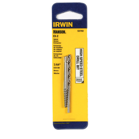 Irwin Screw Extractor+Bit#2 53702